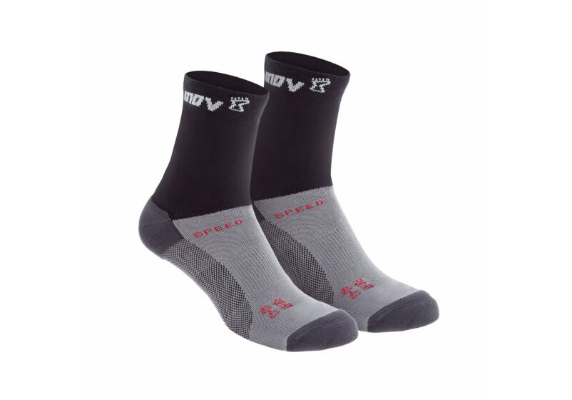 Inov-8 Speed High (Twin Pack) Mens Running Socks Black Australia (MUZGFA247)